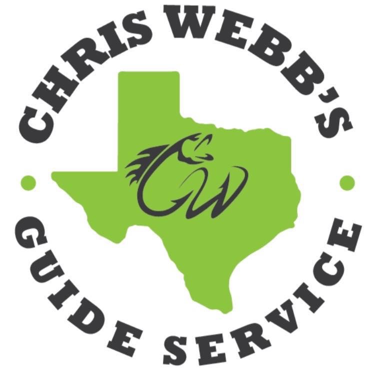 A green circle with the words " chris webb 's guide service ".